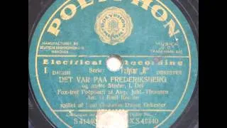 Det var paa Frederiksberg og andre Steder - Poul Godwin 1929