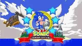 Sonic Mega Drive (Sage 2014 Demo) || 100% Walkthrough (720p/60fps)