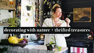 Spring decorating with nature and thrifted treasures - Story 73