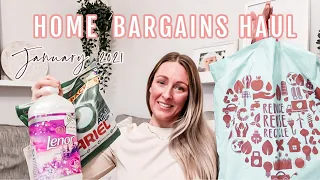 NEW HOME BARGAINS HAUL | JANUARY 2021 ESSENTIAL HOME BARGAINS HAUL | Emma Nightingale