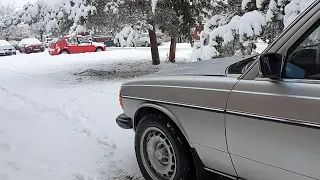 Cold start Mercedes w123 200d