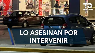 Asesinan a hombre al intervenir en discusión de pareja en Monterrey