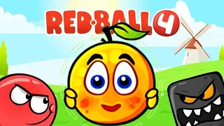 RED BALL 4. Как получить достижение обратная сторона Луны.Как получить шарик апельсинчик.