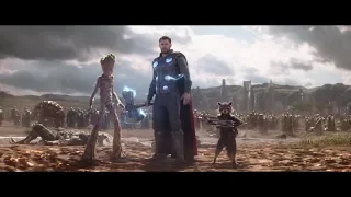 Avengers: Infinity War (2018) || Thor Arrives In wakanda scene || M C T ||Telugu