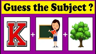 Guess the Subject quiz | Brain game | Riddles with answers | Puzzle game | Timepass Colony