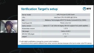 Netdev 0x17 - Unleashing SR-IOV Offload on Virtual Machines