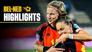 Belgium 2-1 The Netherlands | Last Minute Explosion | Women's Nations League