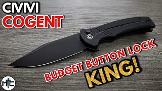 CIVIVI Cogent Button Lock Folding Knife - Overview and Review