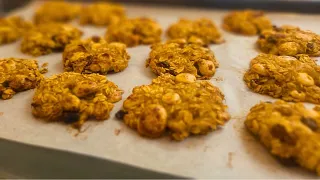 Oat Cookies NO FLOUR - Done in 20 Minutes!