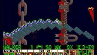 Lemmings Taxing 1 Bridge is breaking down (fast solution)