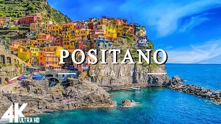 FLYING OVER POSITANO (4K UHD)- Relaxing Music Along With Beautiful Nature Videos - 4K UHD TV