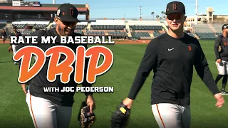 "Rate My Baseball Drip" with Joc Pederson