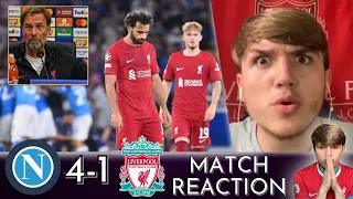 Napoli 4-1 Liverpool MATCH REACTION W/ James Redmond & @TheKopTV