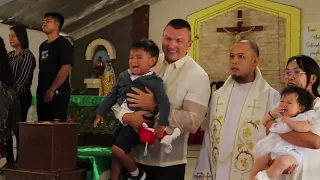 Matt and Lily baptism day with party | Dudkowski de Familia