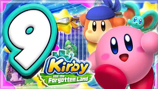 Kirby and the Forgotten Land Walkthrough Part 9 (Nintendo Switch) Waddle Dee Town