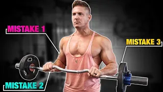 3 Dumbest Barbell "Reverse" Curl Mistakes (🛑 STOP DOING THESE!)