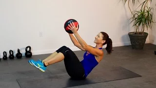 Medicine Ball Abs Defined - Best Way to a Flat Stomach!