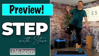 Preview of 55 Min Workout - Intermediate Step Aerobics with Steve SanSoucie SS Fit Studio