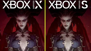 Diablo IV Open Beta Xbox Series X vs Series S Graphics Comparison