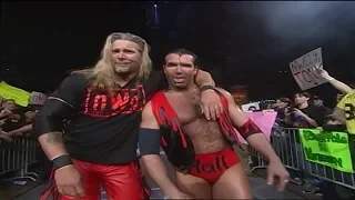 Kevin Nash & Scott Hall w/Disco Inferno (nWo Wolfpac Elite) entrance