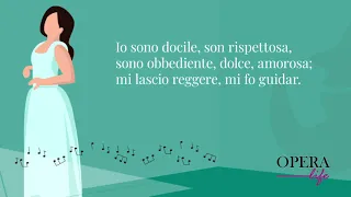 Una voce poco fa - Il Barbiere di Siviglia: Cecilia Bartoli - Lyrics