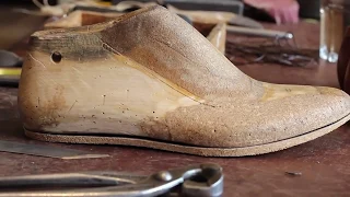 Unintentional ASMR - Shoe Making