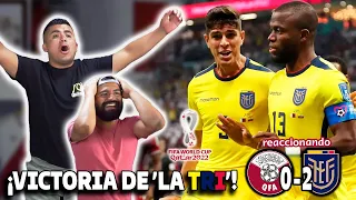 'LA TRI' DEBUTA CON TRIUNFO | Qatar 0-2 Ecuador | Reacción de hinchas peruanos | MUNDIAL QATAR 2022