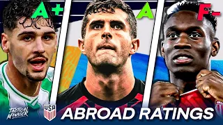 The GREATEST USMNT Abroad Season of All Time! | USMNT Abroad Player RATINGS