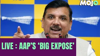 LIVE : Press conference by Sanjay Singh | Liquorgate | Big Revealations expected