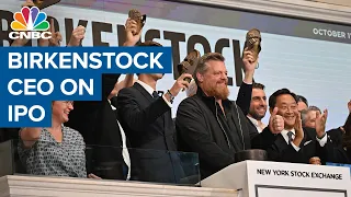 Birkenstock CEO Oliver Reichert on stock market debut