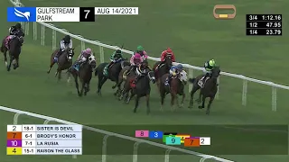 Gulfstream Park August 14, 2021 Race 7