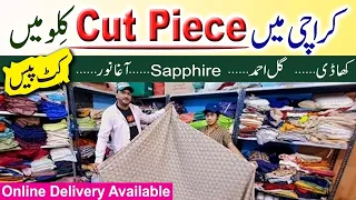 Cut Piece Godam In Karachi | Khaadi Cut Piece | Bin Saeed Cut Piece | J. Cut Piece | Kilo Wala Kapda