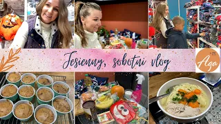 Weekendowy vlog | Małe zakupy w Primarku | Co dziś na obiad Piekę babeczki dyniowe |Mama dwójki w UK