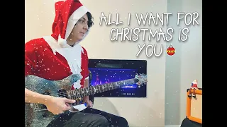 All I Want For Christmas Is You - Mariah Carey/Kfir Ochaion - Electric Guitar Cover by Andrés Ortega