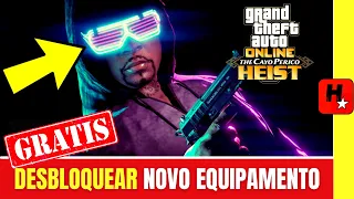 Como Desbloquear *NOVO* Equipamento da ATUALIZAÇÃO de Cayo Perico GTA Online (óculos fluorescentes)