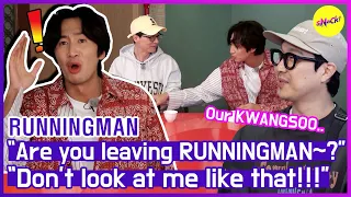 [HOT CLIPS] [RUNNINGMAN] KWANGSOO is growing a mustache to look sad?🤣 (ENG SUB)