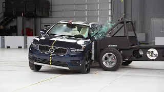 2021 Volvo XC40 updated side IIHS crash test