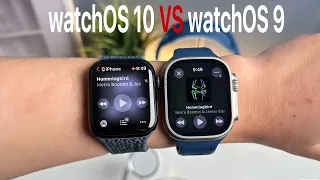 watchOS 10 VS watchOS 9 - This is a BIG Change!