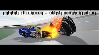 Pummu Talladega Crash Compilation #1 | Pummu Talladega ROBLOX
