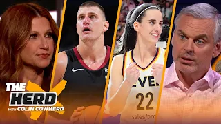 Nuggets dominate T-Wolves in Game 5, Caitlin Clark’s WNBA debut, Knicks series over? | THE HERD