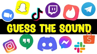 Guess The App By Its Sound | Sound Quiz