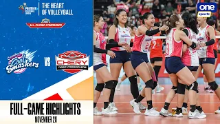 Creamline vs. Chery Tiggo highlights | 2023 PVL All-Filipino Conference - Nov. 28, 2023