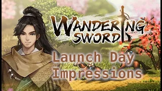 Wandering Sword Launch Day First Impressions and Thoughts (Pretty, Confusing, but Amusing)