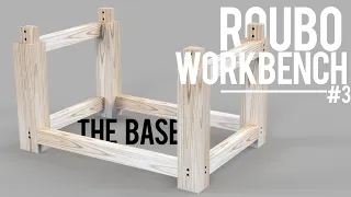 Roubo Style Workbench Part 3 - Building The Base | Split Top