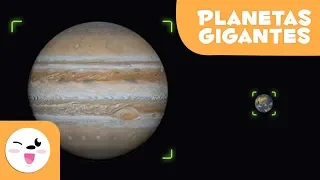 PLANETAS GIGANTES | Sistema Solar para niños