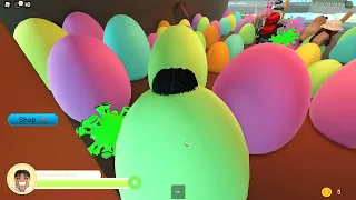 Trying to Defeat The FAKE Easter Bunny in Roblox Easter Bunny Story