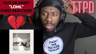 {HE'S GONE BUT HAUNTS HER} TAYLOR SWIFT "LOML" FIRST REACTION!