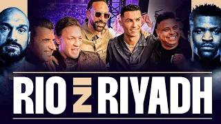 Rio Reunited with Cristiano Ronaldo in Riyadh | Vlog at Fury v Ngannou ft Conor McGregor & R9