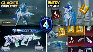 Free Mythic Emote(By Luck)| Glacial Bridle Set | AUG Upgradable Skin | PUBGM/BGMI