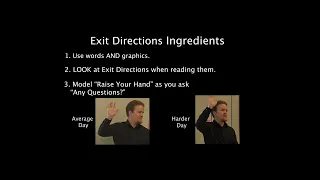 Indicaciones de salida #1 [Exit Directions Part 1]
